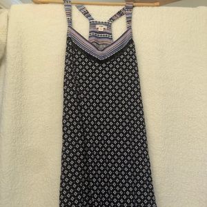 Layla Navy Knit Sundress Junior size Small NWT